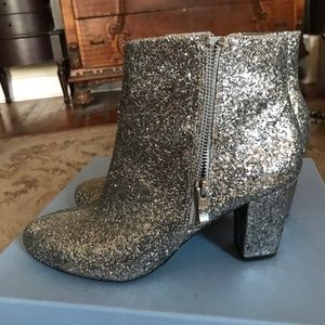 Glitter Sparkle ankle boots